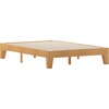 image:imageFlash Furniture Evelyn Wooden Platform Bed  Natural Pine Finish  Queen  Wooden Slat Support  No Box Spring Required  Easy AssemblyNatural