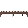 image:imageFlash Furniture Evelyn Wooden Platform Bed  Natural Pine Finish  Queen  Wooden Slat Support  No Box Spring Required  Easy AssemblyWalnut