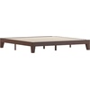 image:imageFlash Furniture Evelyn Wooden Platform Bed  Natural Pine Finish  Queen  Wooden Slat Support  No Box Spring Required  Easy AssemblyWalnut