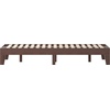 image:imageFlash Furniture Evelyn Wooden Platform Bed  Natural Pine Finish  Queen  Wooden Slat Support  No Box Spring Required  Easy AssemblyWalnut