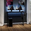 image:imageFlash Furniture Fisher Red Gaming Ergonomic Desk with Cup Holder and Headphone HookBlack
