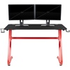 image:imageFlash Furniture Fisher Red Gaming Ergonomic Desk with Cup Holder and Headphone HookRed