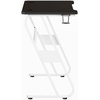 image:imageFlash Furniture Fisher Red Gaming Ergonomic Desk with Cup Holder and Headphone HookWhite