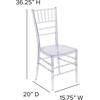 image:imageFlash Furniture Flash Elegance Crystal Ice Stacking Chiavari Chair1 Pack