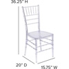 image:imageFlash Furniture Flash Elegance Crystal Ice Stacking Chiavari Chair1 Pack