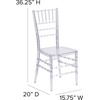 image:imageFlash Furniture Flash Elegance Crystal Ice Stacking Chiavari ChairSet of 2
