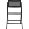 image:imageFlash Furniture Galene Cane Rattan Folding Chair Set Solid Wood Frame and Seat Ventilated Backrest Event Seating Solution Pack of 2 NaturalBlack