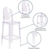 image:imageFlash Furniture Ghost Barstool with Oval Back in Transparent Crystal1 Pack
