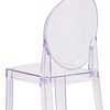 image:imageFlash Furniture Ghost Barstool with Oval Back in Transparent Crystal4 Pack