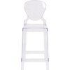 image:imageFlash Furniture Ghost Counter Stool with Tear Back in Transparent CrystalPack of 1