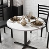 image:imageFlash Furniture Glenbrook 24 Square Table Top with Black or Mahogany Reversible Laminate TopWhiteGray