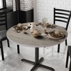 image:imageFlash Furniture Glenbrook 24 Square Table Top with Black or Mahogany Reversible Laminate TopWhiteGray
