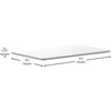 image:imageFlash Furniture Glenbrook 24 Square Table Top with Black or Mahogany Reversible Laminate TopWhiteGray