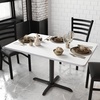 image:imageFlash Furniture Glenbrook 24 Square Table Top with Black or Mahogany Reversible Laminate TopWhiteGray