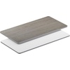 image:imageFlash Furniture Glenbrook 24 Square Table Top with Black or Mahogany Reversible Laminate TopWhiteGray