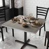 image:imageFlash Furniture Glenbrook 24 Square Table Top with Black or Mahogany Reversible Laminate TopWhiteGray