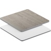 image:imageFlash Furniture Glenbrook 24 Square Table Top with Black or Mahogany Reversible Laminate TopWhiteGray