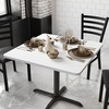 image:imageFlash Furniture Glenbrook 24 Square Table Top with Black or Mahogany Reversible Laminate TopWhiteGray
