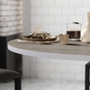 image:imageFlash Furniture Glenbrook 24 Square Table Top with Black or Mahogany Reversible Laminate TopWhiteGray