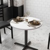 image:imageFlash Furniture Glenbrook 24 Square Table Top with Black or Mahogany Reversible Laminate TopWhiteGray