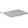 image:imageFlash Furniture Glenbrook 24 Square Table Top with Black or Mahogany Reversible Laminate TopWhiteGray