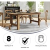image:imageFlash Furniture HERCULES 7 x 40 Rectangular Antique Rustic Solid Pine Folding Farm Table MahoganyAntique Rustic