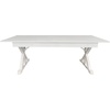 image:imageFlash Furniture HERCULES 7 x 40 Rectangular Antique Rustic Solid Pine Folding Farm Table MahoganyAntique Rustic White