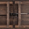 image:imageFlash Furniture HERCULES 7 x 40 Rectangular Antique Rustic Solid Pine Folding Farm Table MahoganyMahogany