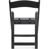 image:imageFlash Furniture HERCULES Kids White Resin Folding Chair with White Vinyl Padded SeatBlack