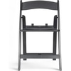 image:imageFlash Furniture HERCULES Kids White Resin Folding Chair with White Vinyl Padded SeatBlack