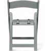 image:imageFlash Furniture HERCULES Kids White Resin Folding Chair with White Vinyl Padded SeatGrey