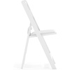 image:imageFlash Furniture HERCULES Kids White Resin Folding Chair with White Vinyl Padded SeatWhite