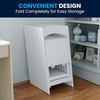 image:imageFlash Furniture HERCULES Kids White Resin Folding Chair with White Vinyl Padded SeatWhite
