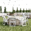 image:imageFlash Furniture HERCULES Kids White Resin Folding Chair with White Vinyl Padded SeatWhite