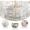 image:imageFlash Furniture HERCULES Kids White Resin Folding Chair with White Vinyl Padded SeatWhite