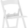 image:imageFlash Furniture HERCULES Kids White Resin Folding Chair with White Vinyl Padded SeatWhite