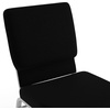 image:imageFlash Furniture HERCULES Series 185W Church Chair in Navy Blue Fabric with Book Rack  Gold Vein FrameBlack FabricSilver Vein Frame
