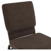 image:imageFlash Furniture HERCULES Series 185W Church Chair in Navy Blue Fabric with Book Rack  Gold Vein FrameBrown FabricGold Vein Frame