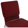 image:imageFlash Furniture HERCULES Series 185W Church Chair in Navy Blue Fabric with Book Rack  Gold Vein FrameBurgundy FabricSilver Vein Frame