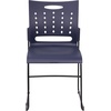 image:imageFlash Furniture HERCULES Series 881 lb Capacity Navy Sled Base Stack Chairs with AirVent Back Set of 5Navy