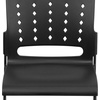 image:imageFlash Furniture HERCULES Series 881 lb Capacity Yellow Sled Base Stack Chair with AirVent BackBlack