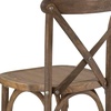 image:imageFlash Furniture HERCULES Series Dark Antique Wood Cross Back Barstool1 Pack