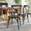 image:imageFlash Furniture HERCULES Series Early American Cross Back ChairEarly American