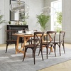 image:imageFlash Furniture HERCULES Series Early American Cross Back ChairMahogany