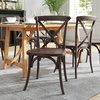 image:imageFlash Furniture HERCULES Series Early American Cross Back ChairMahogany