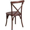 image:imageFlash Furniture HERCULES Series Early American Cross Back ChairMahogany