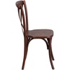 image:imageFlash Furniture HERCULES Series Early American Cross Back ChairMahogany