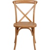 image:imageFlash Furniture HERCULES Series Early American Cross Back ChairOak