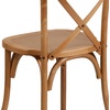 image:imageFlash Furniture HERCULES Series Early American Cross Back ChairOak