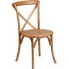 image:imageFlash Furniture HERCULES Series Early American Cross Back ChairOak